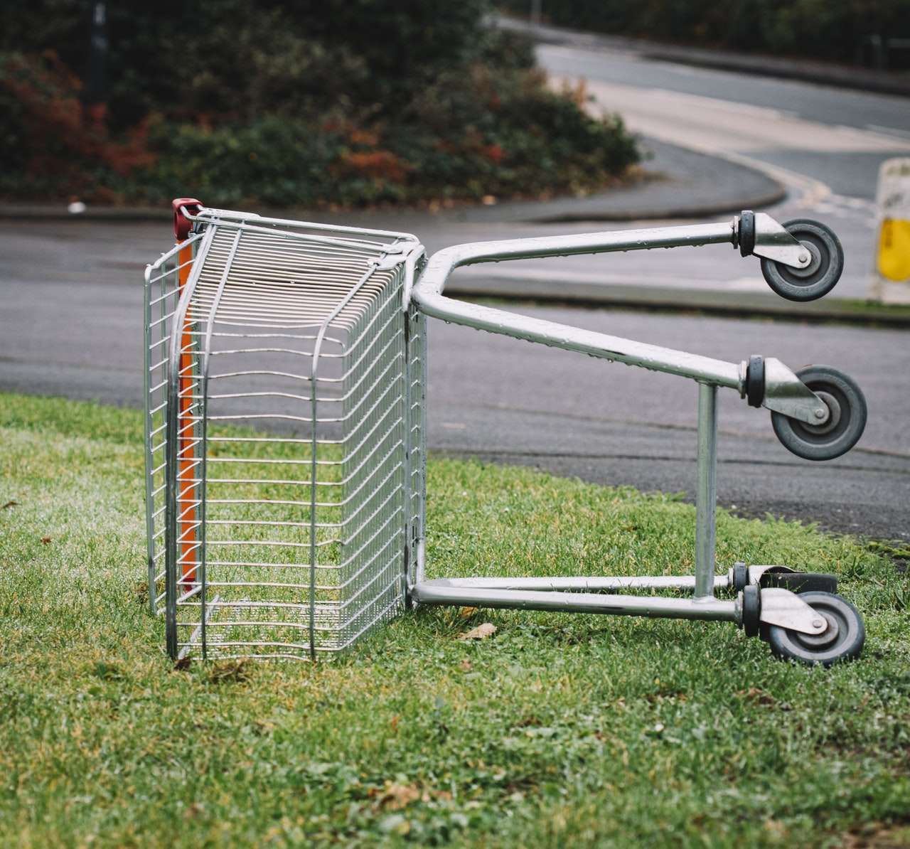 carrello abbandonato